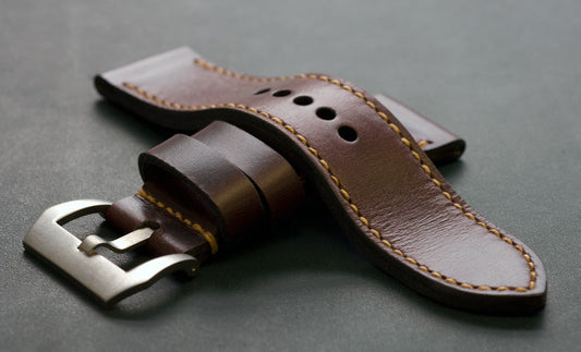 Burgundy leather for autumn