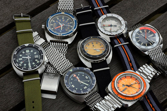 Vintage dive watches