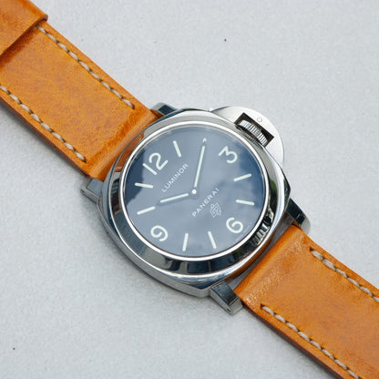 Panerai Luminor Zero on Crema leather strap with natural stitching