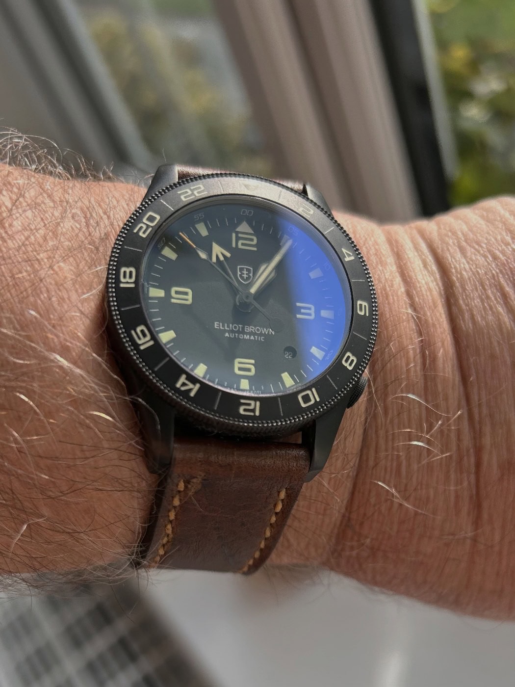 Elliot Brown Holton Professional on Emperor Kudu leather with butterscotch stitching. © Graham Sherwood