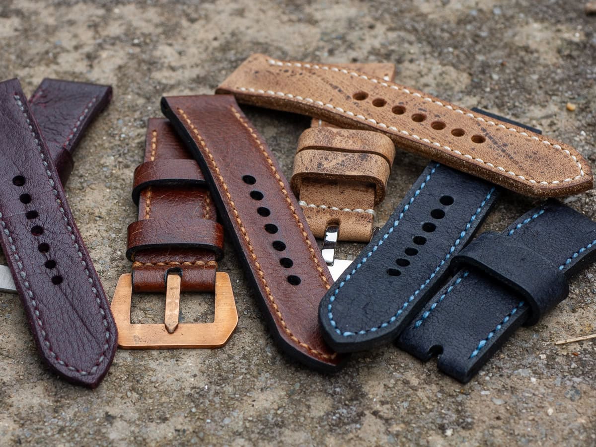 kudu leather watch straps