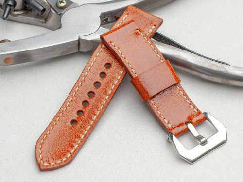 Panerai zero on Amalthea leather with natural stitching. © Richard Beard